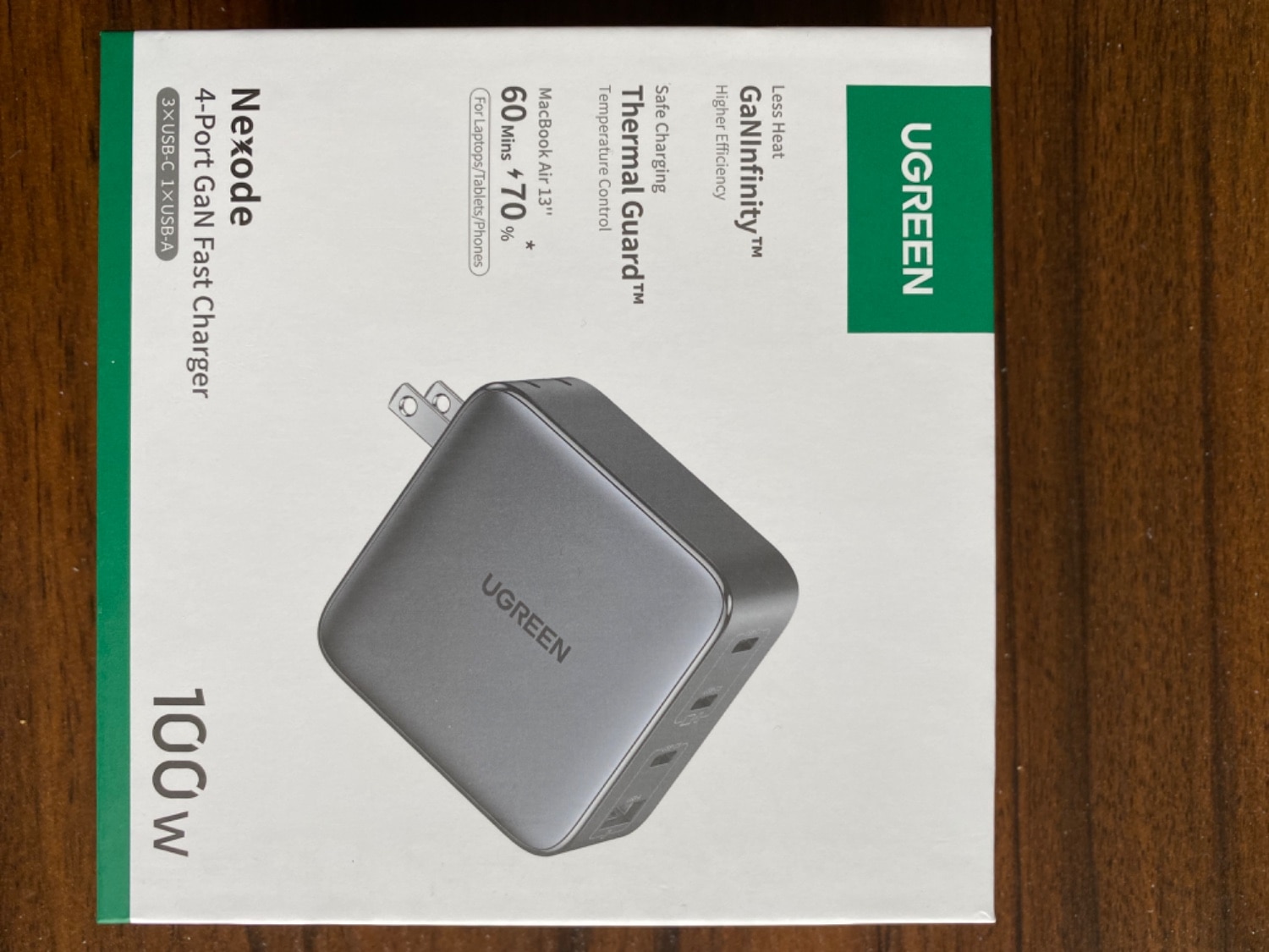 UGREEN充電器 100W充電器 GaN充電器 レビュー画像8