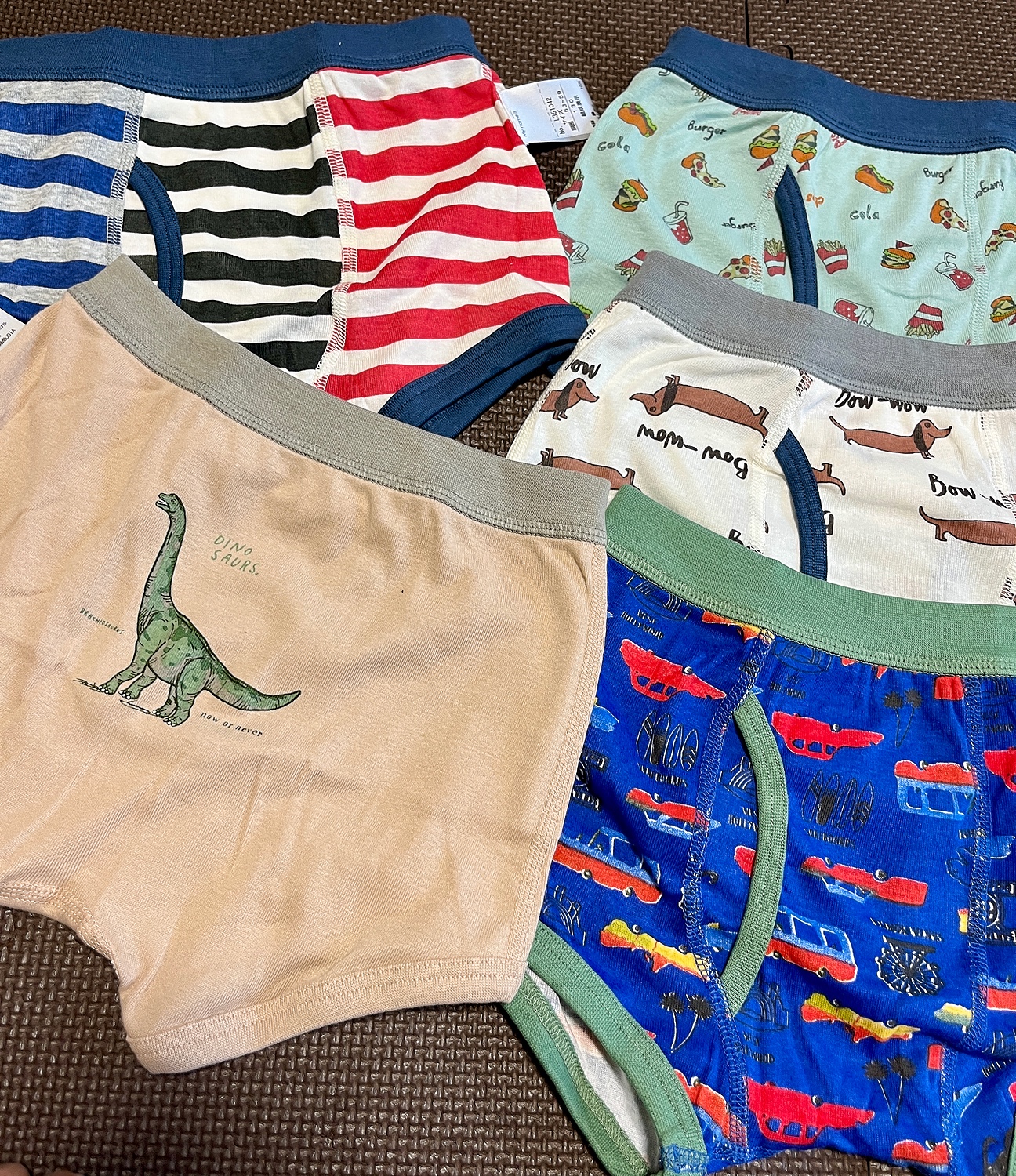【セット割10%OFF】23'春新作入荷 AMPERSAND アンパサンド おまかせデザインボクサーパンツ5枚セット 男の子 下着 子供用( 子供服タンポポキッズ) みんなのレビュー·口コミ