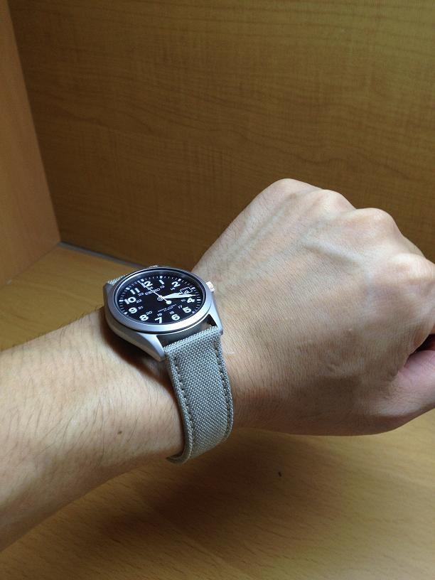 楽天市場】購入者さんの時計ベルト 時計 ベルト コーデュラ 生活防水 