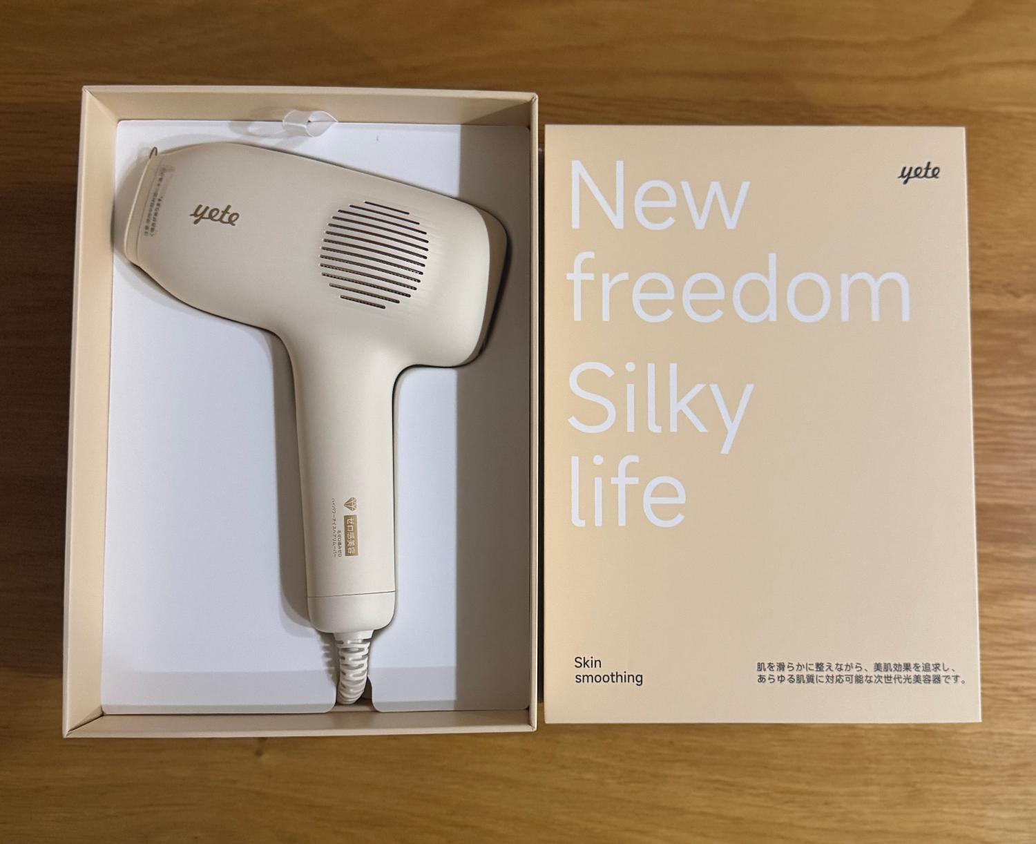 yete 脱毛器 本体 3回ほど使用しました。 充電機ついてます 楽天市場】【YETE公式】☆19700円！yete公式 yete（エイティー）脱毛器