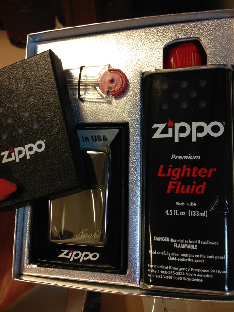 名入れ無料zippo ランキング4冠達成 Zippo ジッポ ギフトセット 8種類から選べる オイル小缶 フリント等消耗 名入れZippo Zippoギフトセット Zippo口コミ レビュー画像9