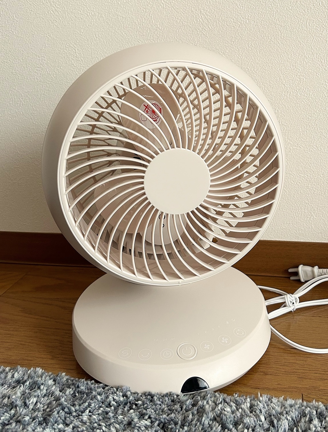 360°首振り サーキュレーター 扇風機 DCモーター リモコン付き 送料無料 サーキュレーターファン DCファン 36 サーキュレーター AND DECO Armonia レビュー画像6