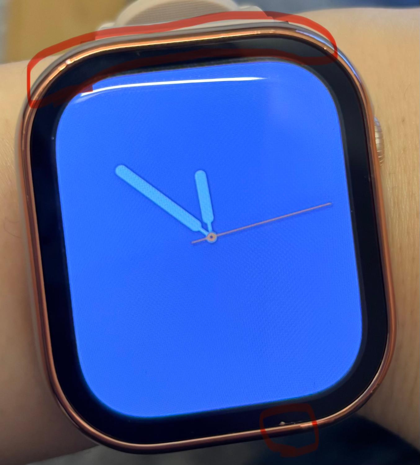 アップルウォッチ カバー 10H 最高硬度 強化ガラス 耐衝撃 empire クリア おしゃれ 38 40 41 42  アップルウォッチカバー empire 強化ガラス レビュー画像11