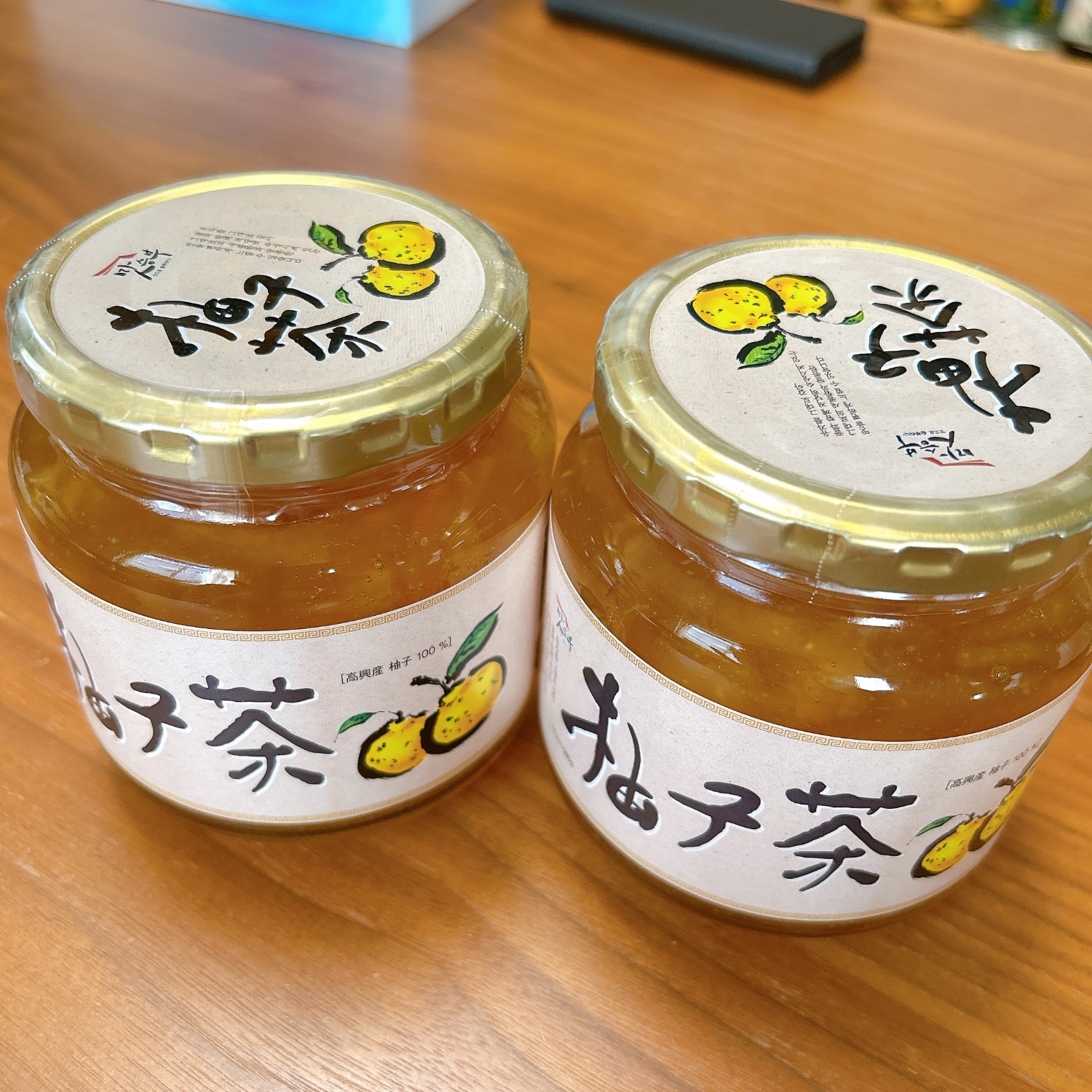 楽天市場】マッスンブ ゆず茶 韓国伝統茶 高興産ゆず使用 580g 韓国産