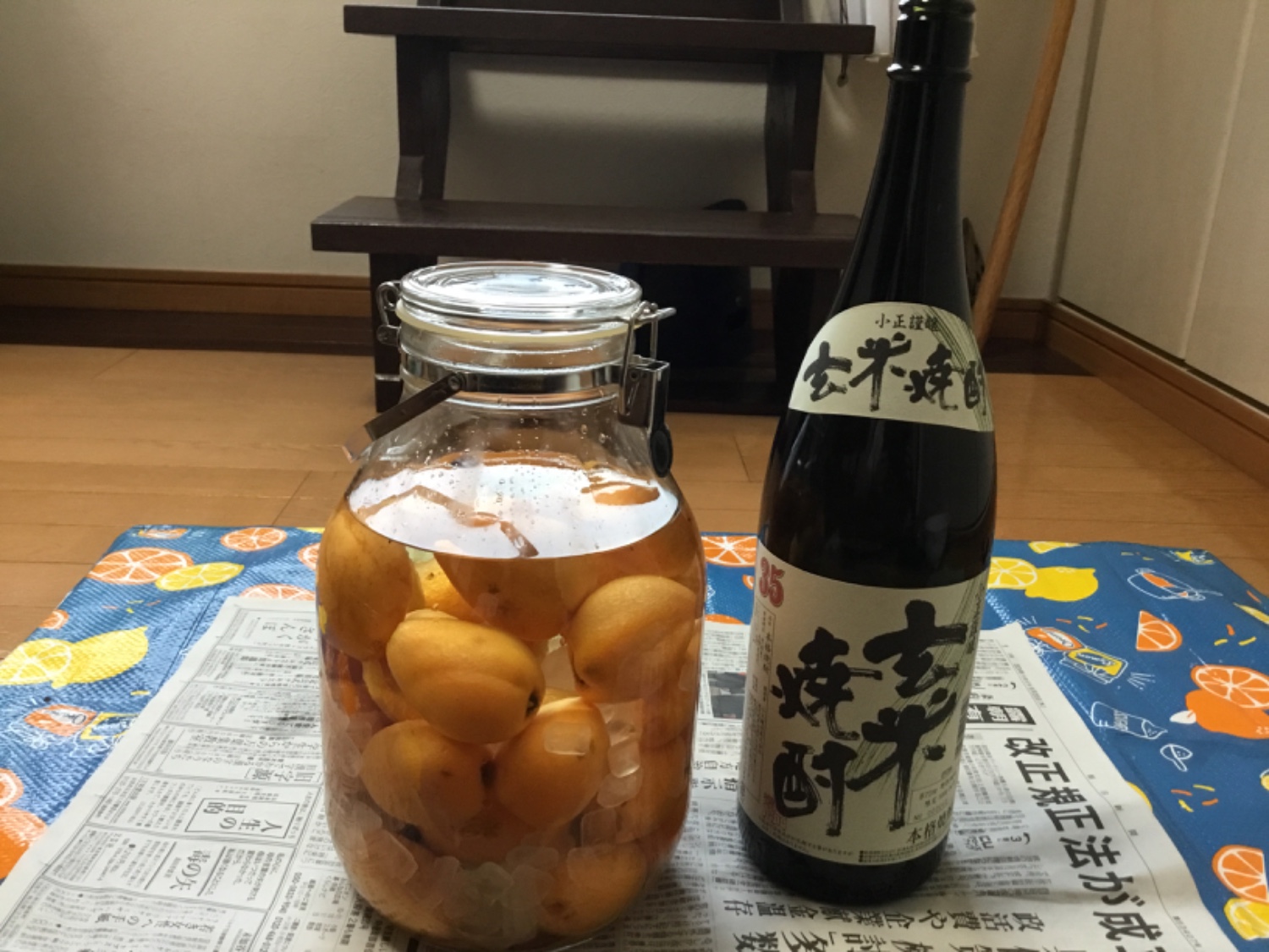 楽天市場】特製 玄米焼酎（35度）（1800ml） ビン【小正醸造