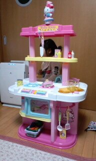 楽天市場 ジャストライクホームおうちごっこ ハローキティ デラックスキッチン トイザらス ベビーザらス 未購入を含む みんなのレビュー 口コミ