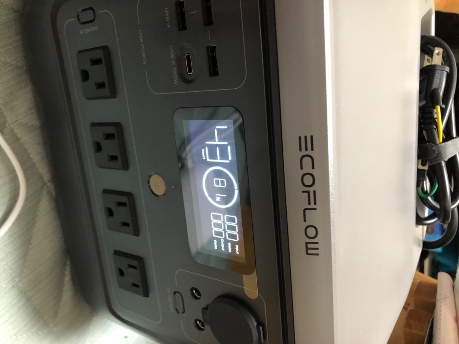 EcoFlowRIVER2Pro ポータブル電源口コミ ソーラーパネルセット レビュー画像2