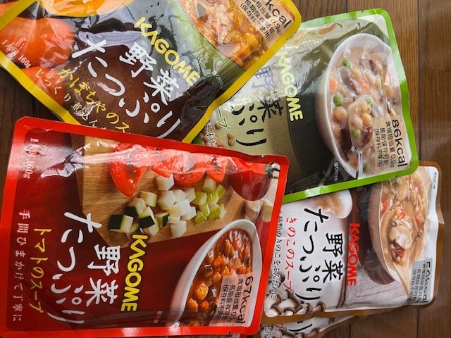 楽天市場】長期5年保存 カゴメ野菜たっぷりスープバラエティ4種セット