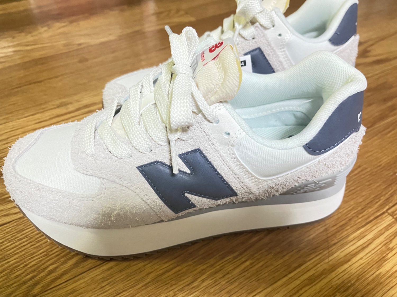 今週まで価格☆ニューバランス 574+ WL574Z QA 厚底スニーカー　箱付 New Balance ニューバランス 574+ WL574Z BJ B レディース ス