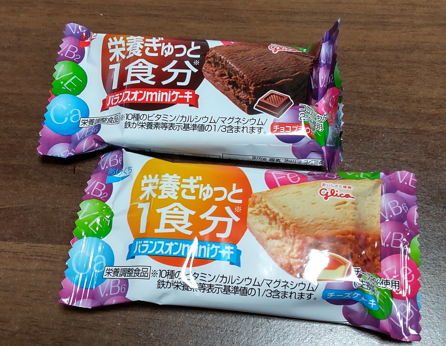 バランスオン miniケーキ 栄養ぎゅっと１食分 チーズケーキ チョコ