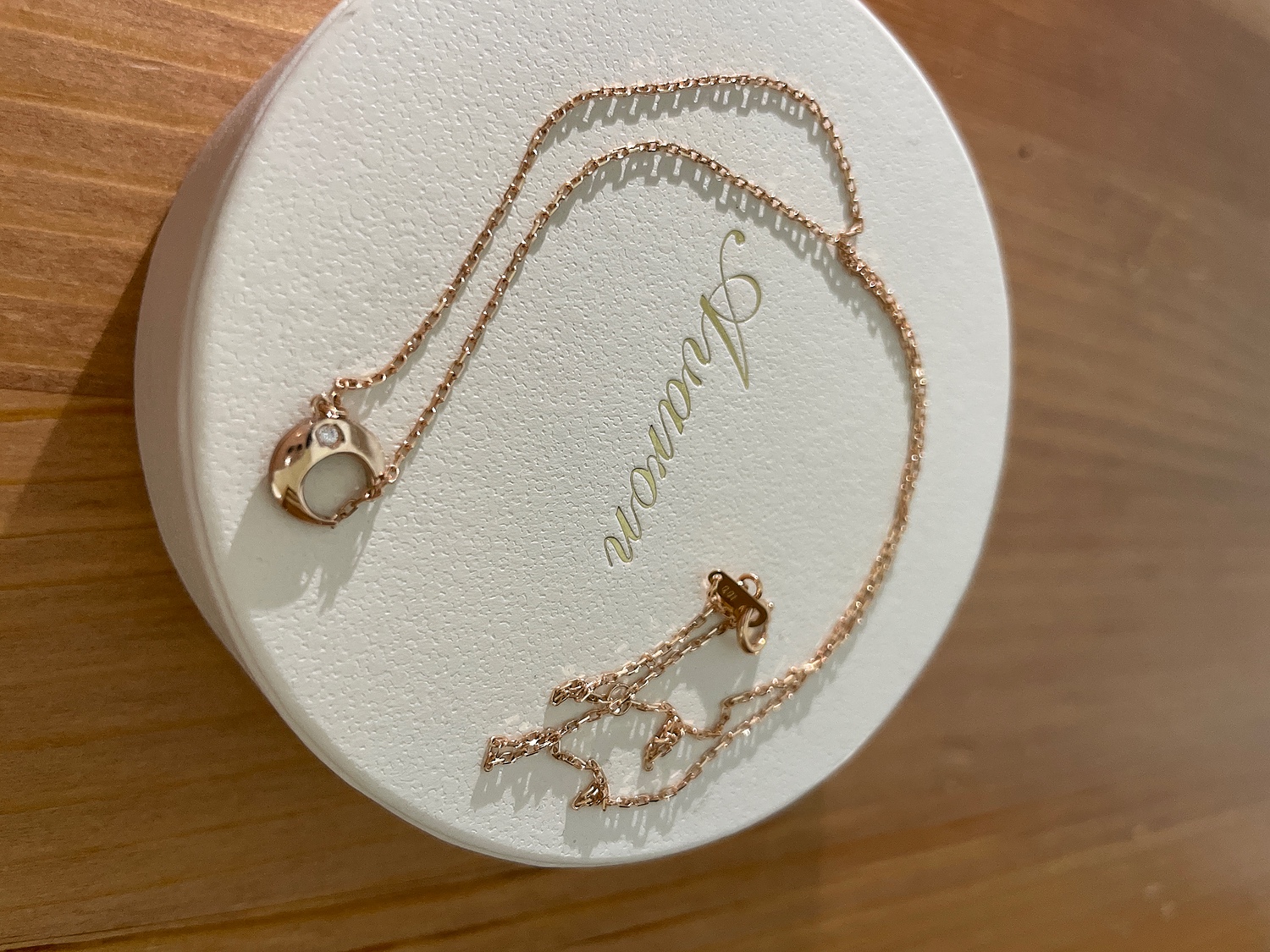 楽天市場】【Luna Necklace】 K10/K18/Pt900 三日月 モチーフ 一