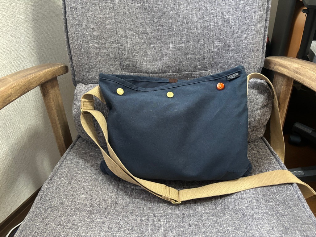 【新品・未使用】　PORTER COPPI ポーターコッピ　ネイビー　紺色 Amazon.co.jp: [ポーター] COPPI サコッシュ ショルダーバッグ
