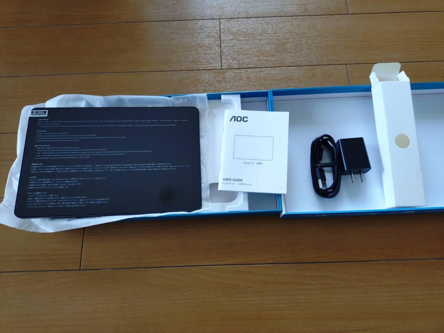楽天市場】【限定クーポンで17980円！】 AOC公式 タブレット M10 10