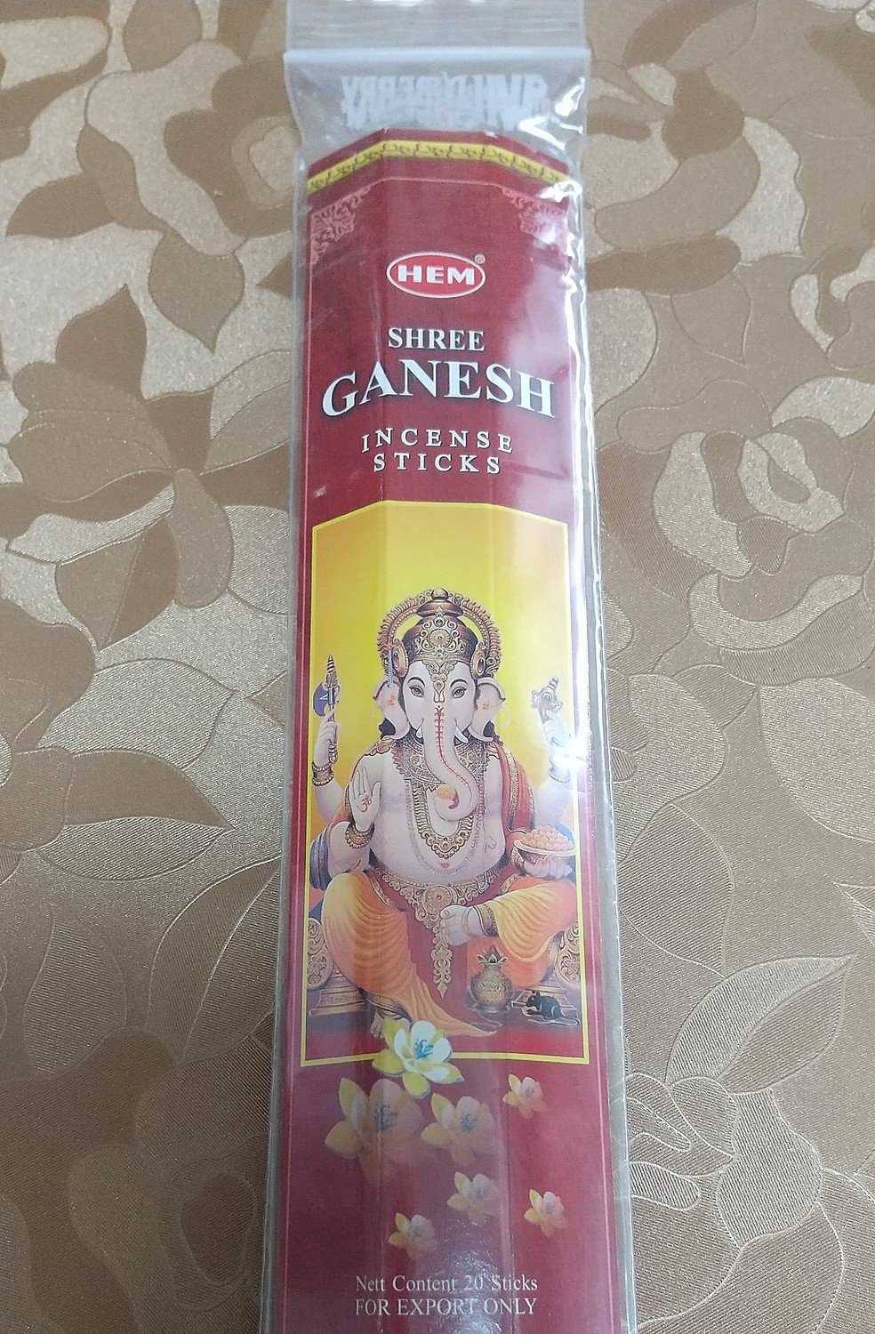 HEM(お香) ガネーシャ香 HEM GANESH インドのお香 フローラルの
