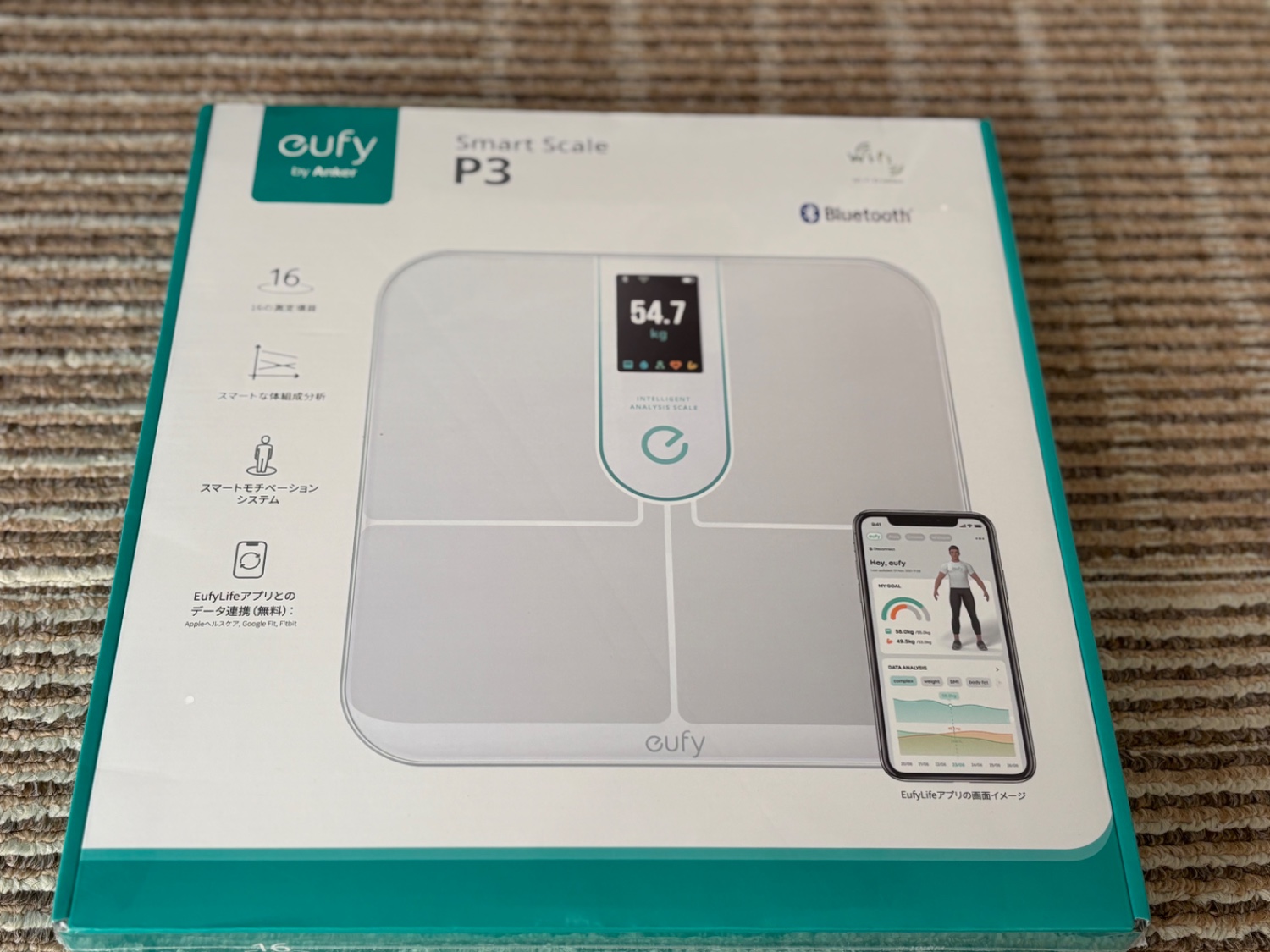 楽天市場】Anker Eufy (ユーフィ) Smart Scale P3 （体重 体組成