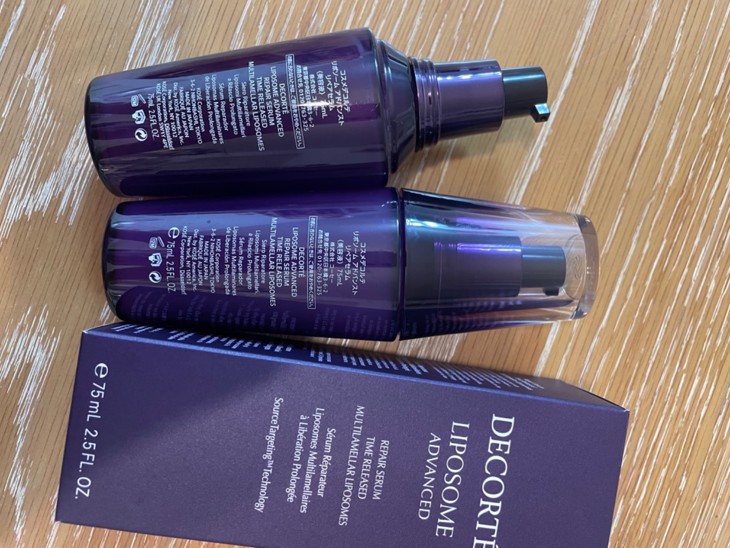 ★ポイント10倍＆割引クーポン★コスメデコルテ リポソーム アドバンスト リペアセラム サイズ50ml 75ml 100 コスメデコルテ リポソーム アドバンストリペアセラム レビュー画像9