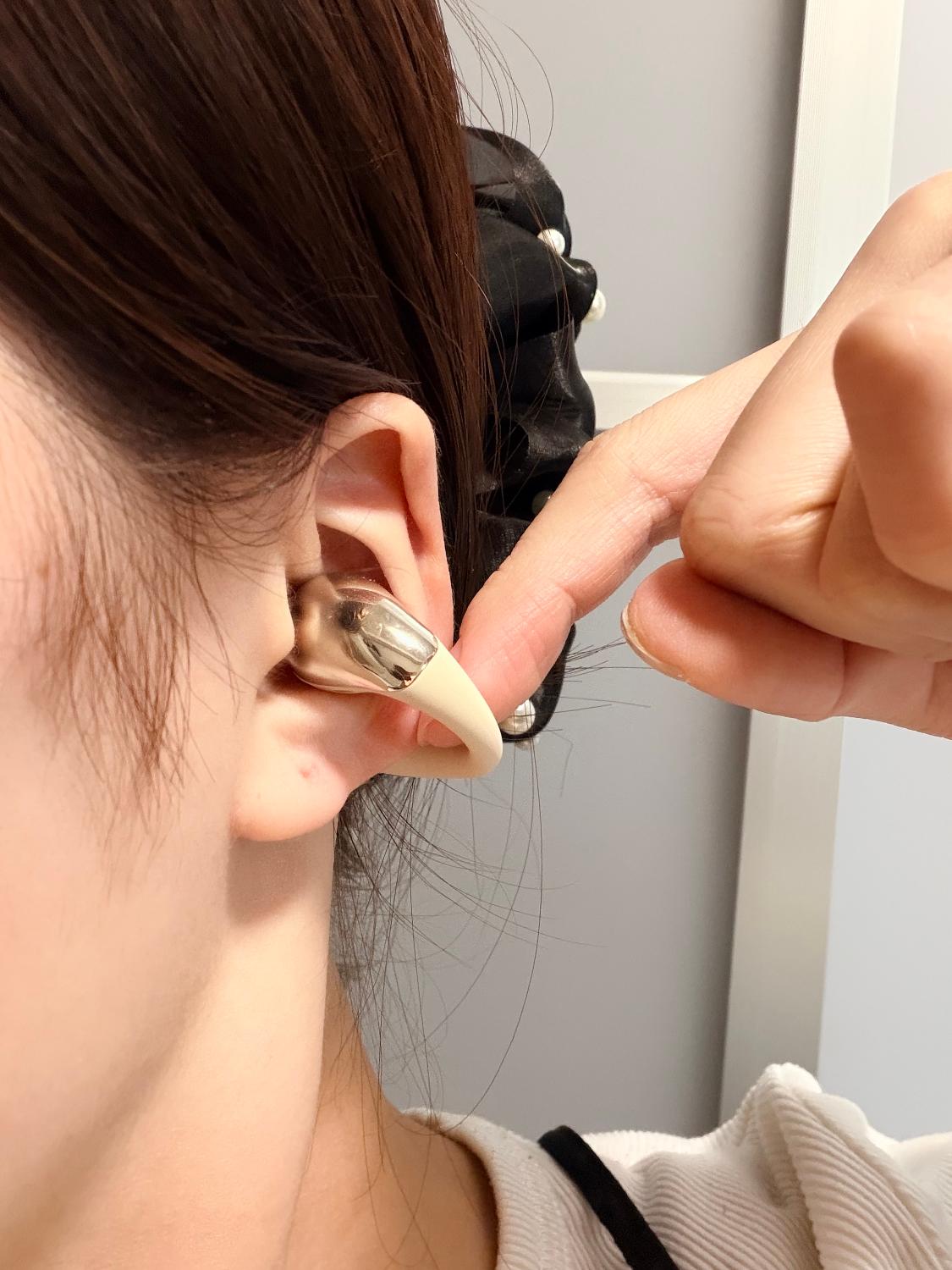 SOUNDPEATS CC イヤーカフ イヤホン イヤーカフイヤホン SOUNDPEATS PearlClipPro レビュー画像3