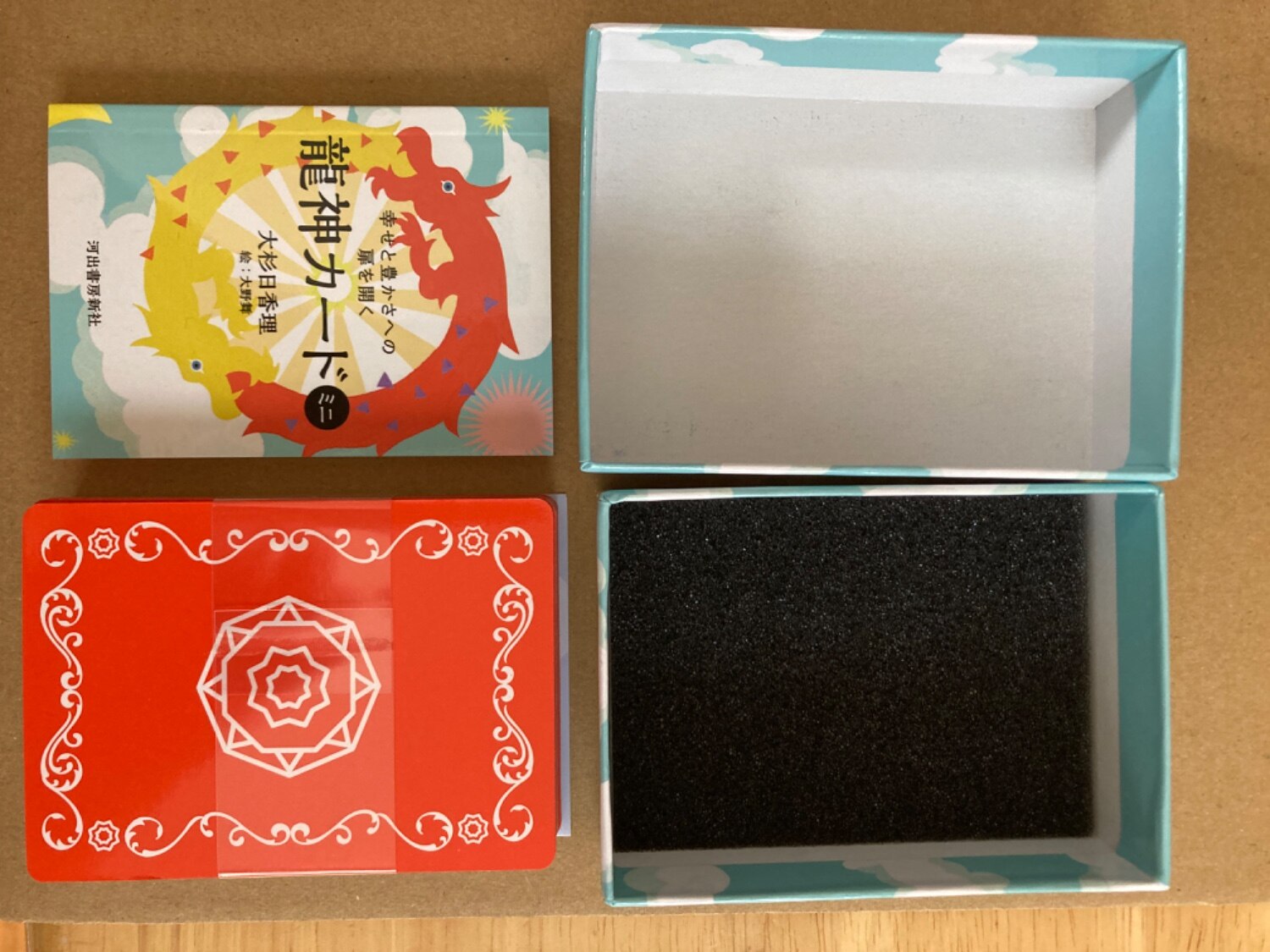 楽天市場】幸せと豊かさへの扉を開く龍神カード ミニ [ 大杉 日香理