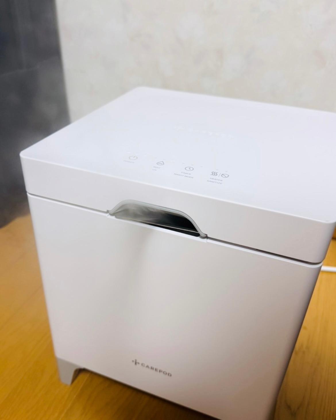 Amazon.co.jp: 【低温スチーム式】Carepod 加湿器 J60HV 3秒 簡単洗浄