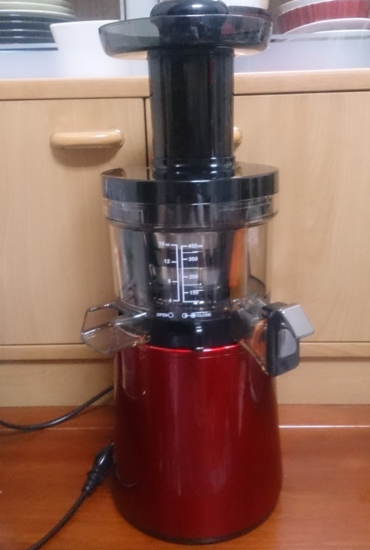 ヒューロム H310A スロージューサー レビュー画像8