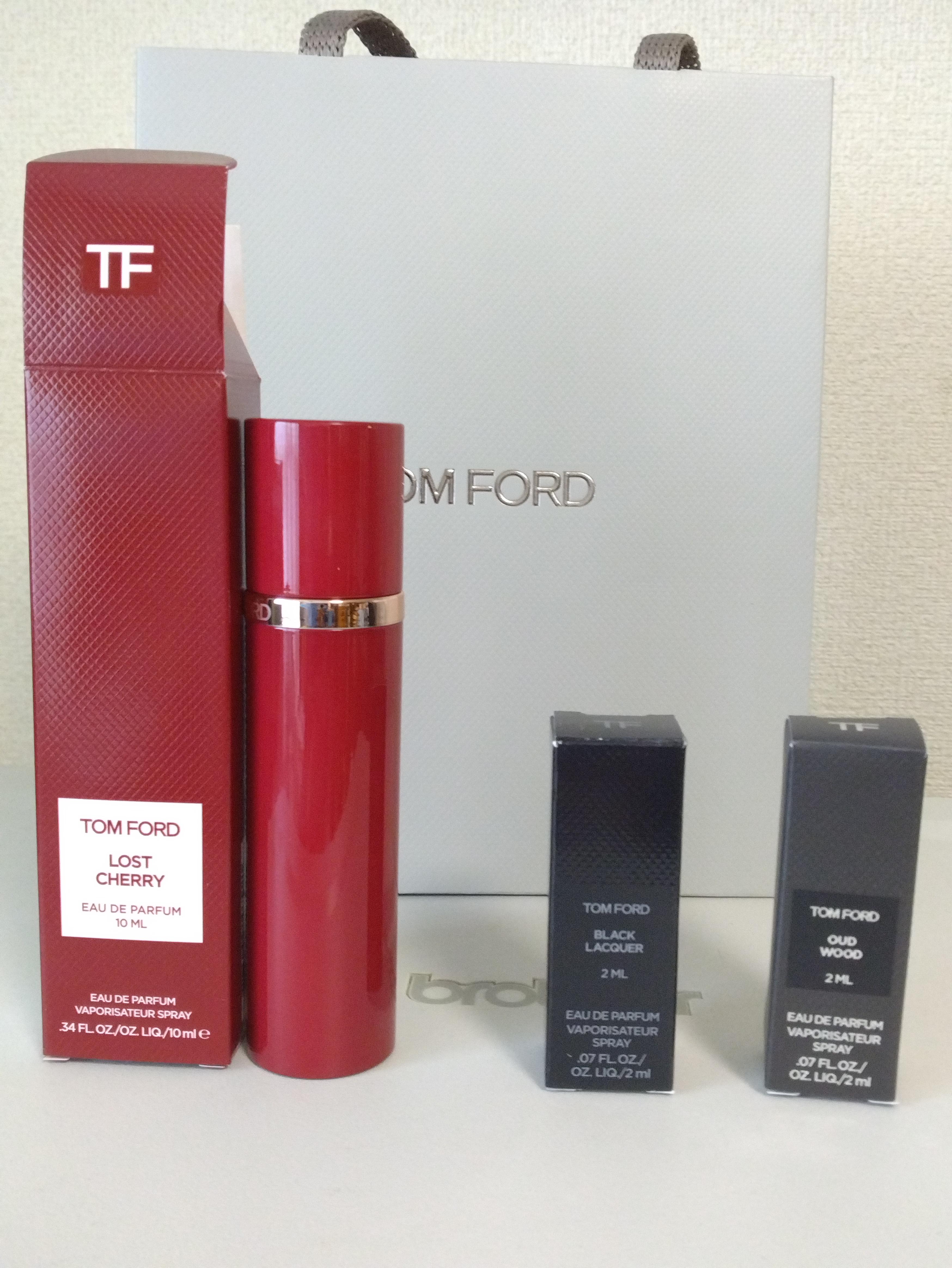 本日削除。最終値下げTOM FORD LOST CHERRY 50ml 10ml トムフォードロスト チェリー tom ford lost cherry 10ml - メルカリ