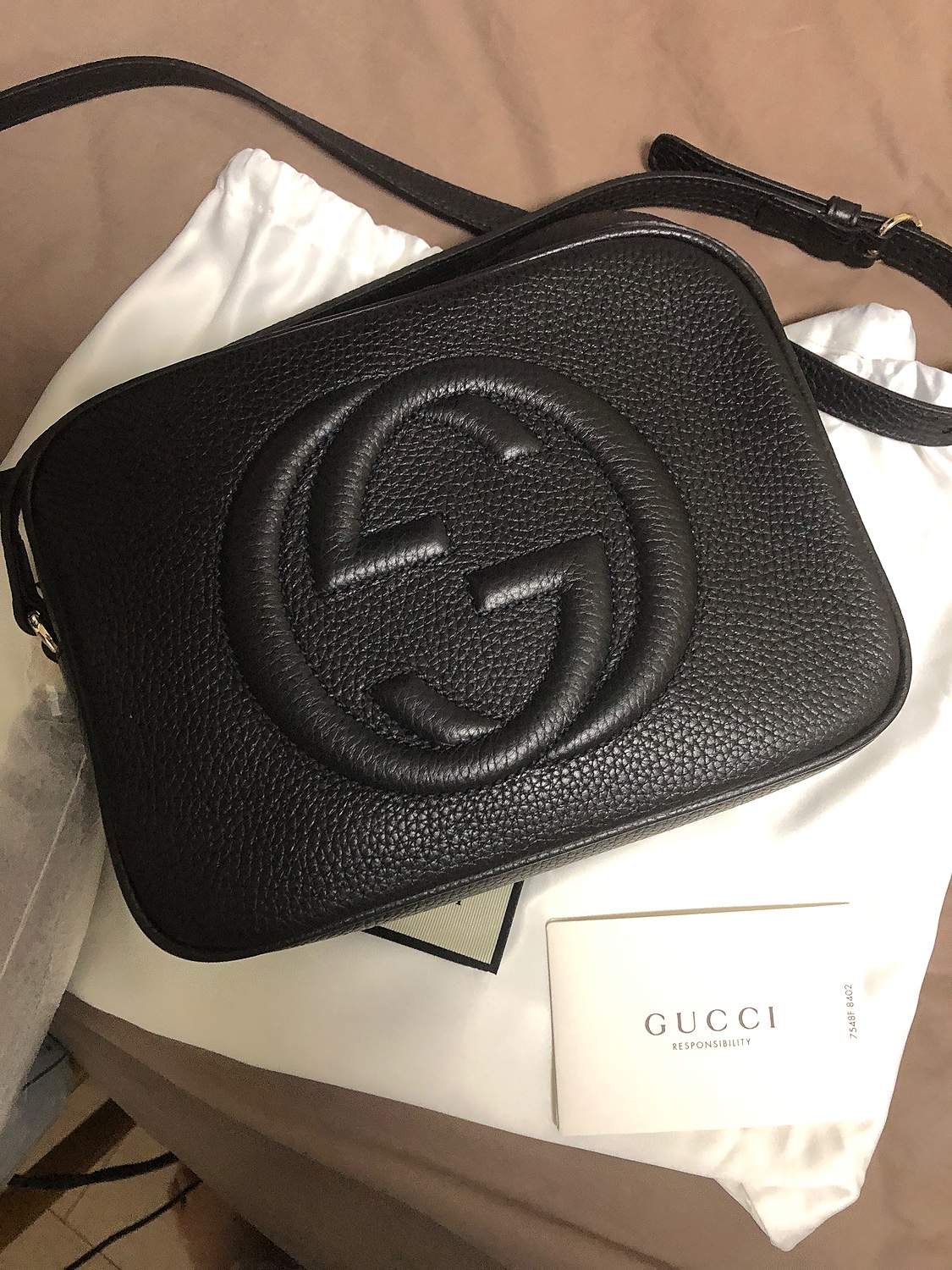 ❤️公式オンライン❤️ GUCCI ソーホー ショルダーバッグ 黒 www.m