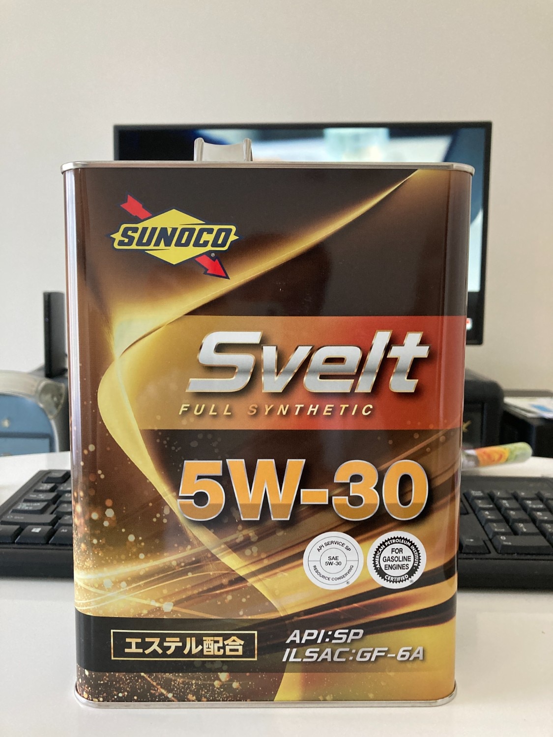 楽天市場】SUNOCO スノコ エンジンオイル SVELT スヴェルト 5W-30 4L缶