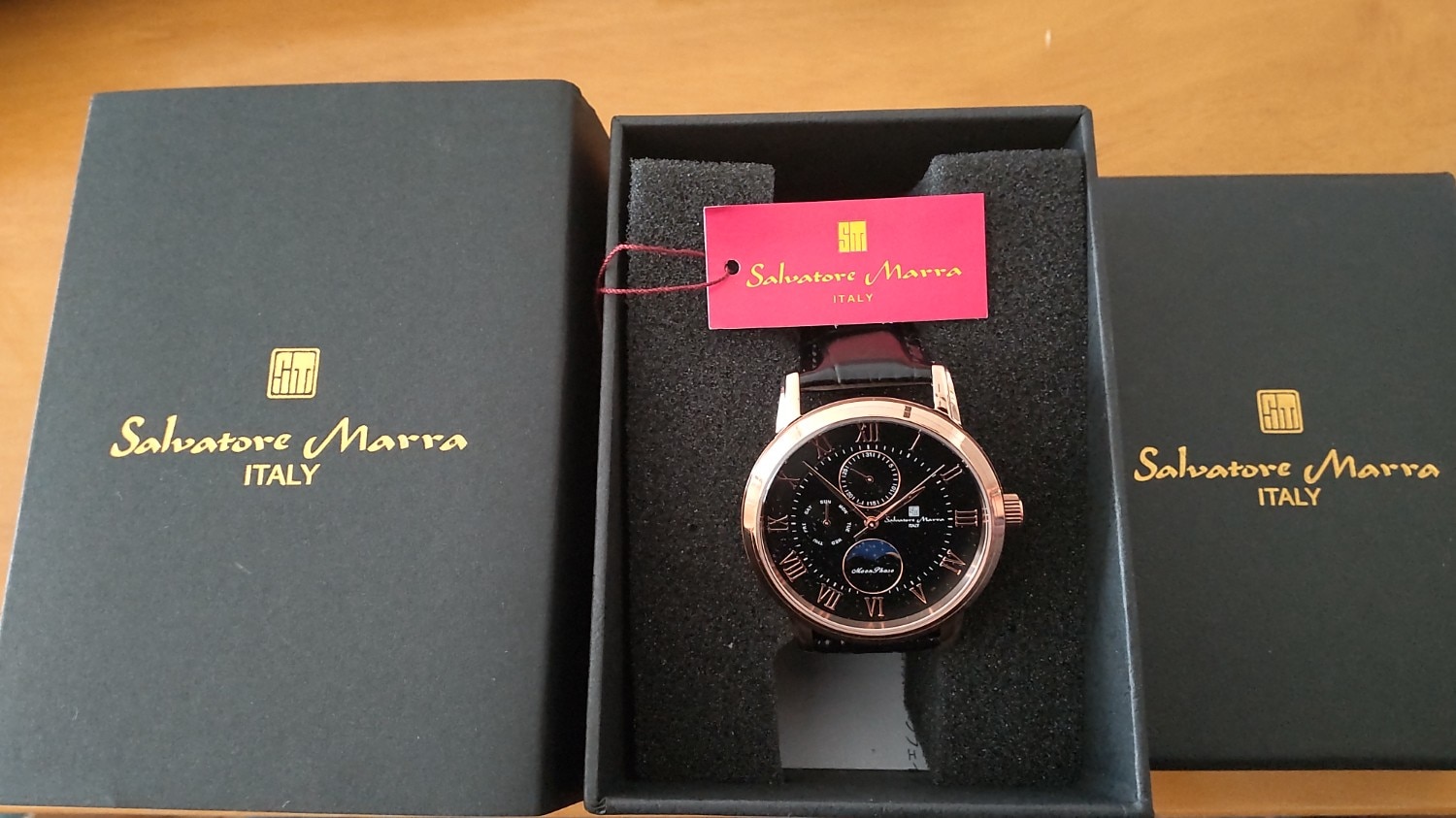 楽天市場】Salvatore Marra サルバトーレマーラ ムーンフェイズ 腕時計 