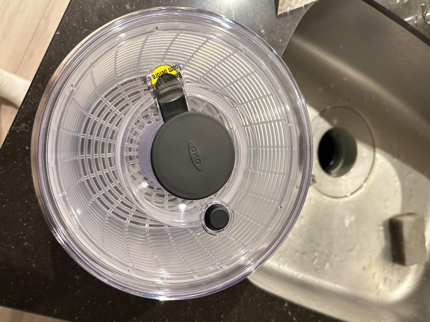 OXOサラダスピナー サラダスピナー口コミ オクソー水切り器 レビュー画像11