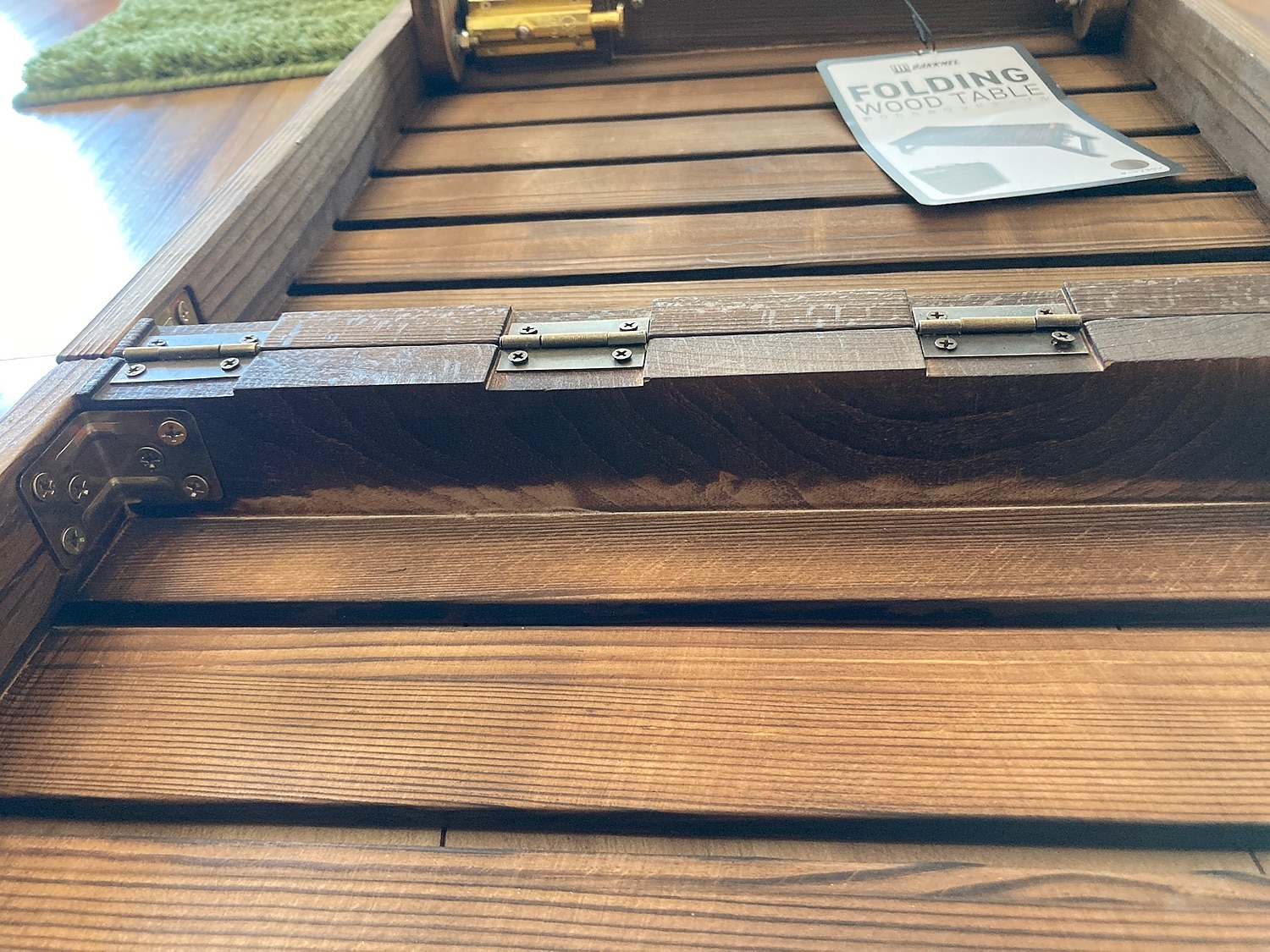 楽天市場】【新春セール】フォールディング ウッド テーブル 天然木