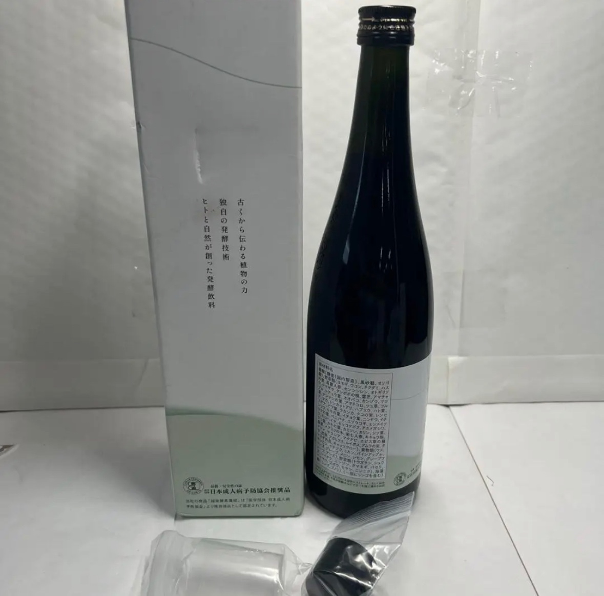 越後酵素 蓬緑 酵素ドリンク 720ml × 3本 - 健康用品