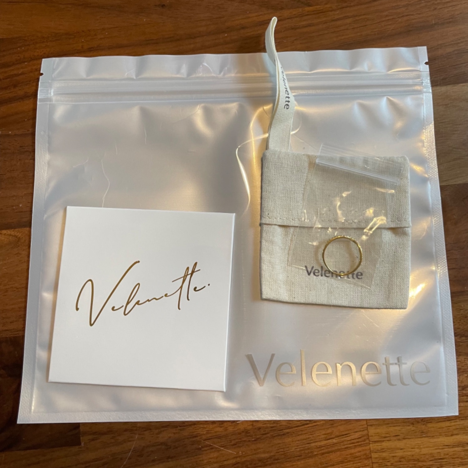 モアサナイトリング V字リング velenette レビュー画像12