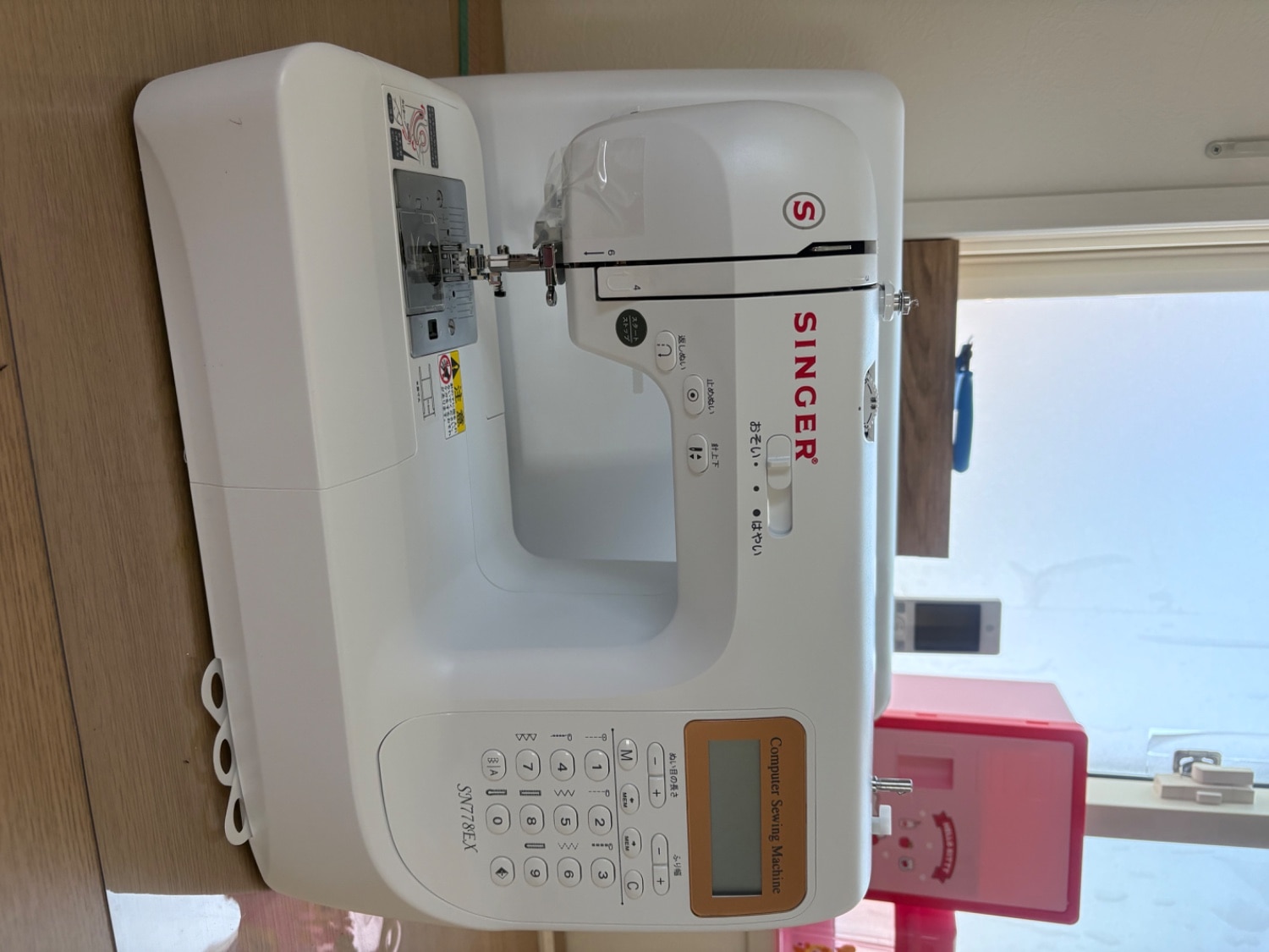 I801-383 ミシン SINGER SN778EX シンガー コンピューターミシン 本体 