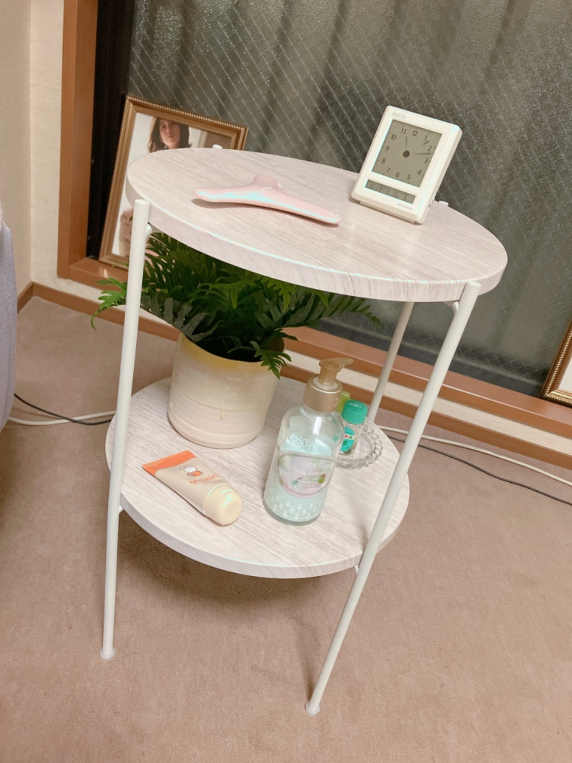楽天市場】【アウトレット】 サイドテーブル 高さ52cm 2段 ラック