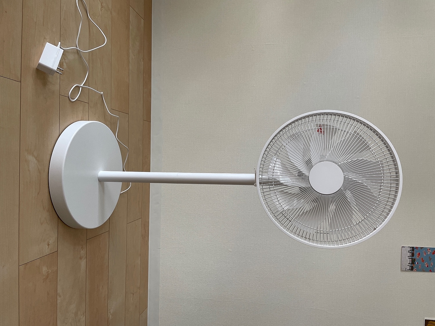 YAMAZEN 山善　収納に困らない 扇風機 AHX-FGD301 ホワイト 山善 扇風機 リビング DCモーター AHX-FGD301(GR)