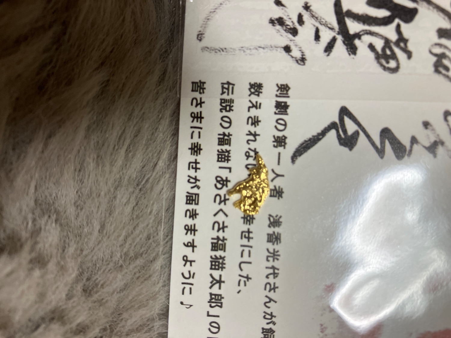 楽天市場】現代の招き猫 【あさくさ福猫太郎】開運豆お守り 12種類から