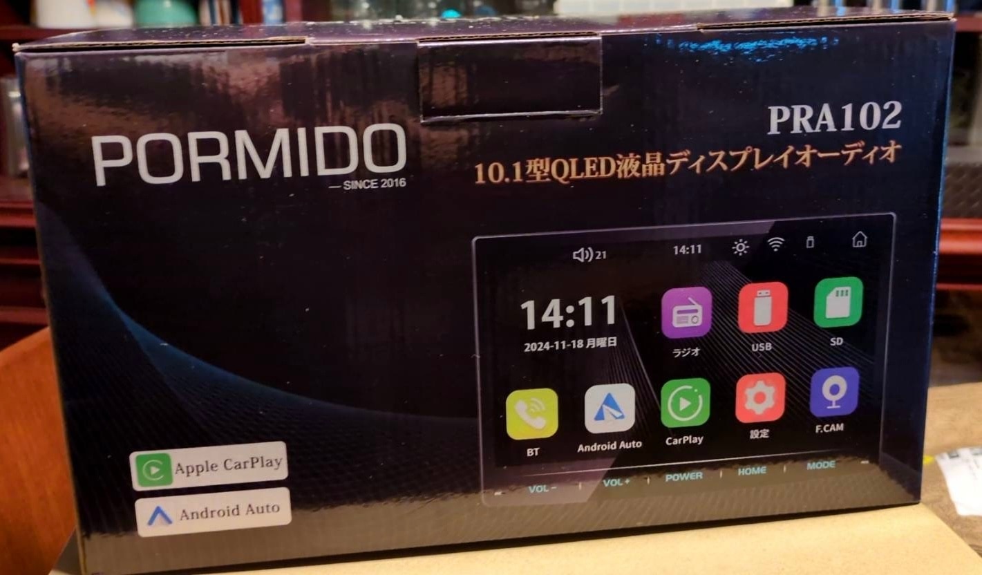 PORMIDO PRA102 10.1型液晶ディスプレイオーディオ PORMIDO ランキング