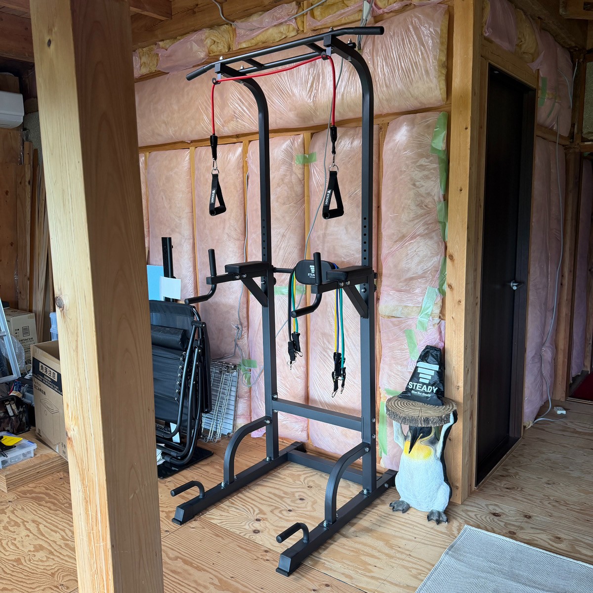 楽天市場】懸垂マシン 耐荷重150kg 懸垂 ぶら下がり健康器 健康器具