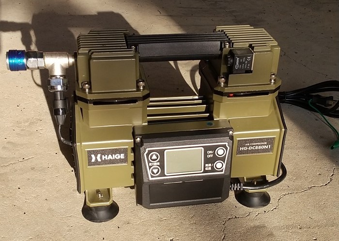 楽天市場】ハイガー公式 エアコンプレッサー 100V タンクレス