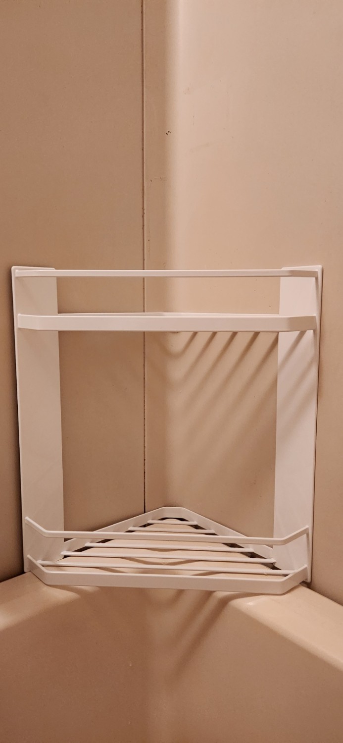 《 山崎実業 マグネットバスルームコーナーラック タワー 2段 》 tower 角用 バスラック マグネットバスルームラ 山崎実業 tower タワー レビュー画像11