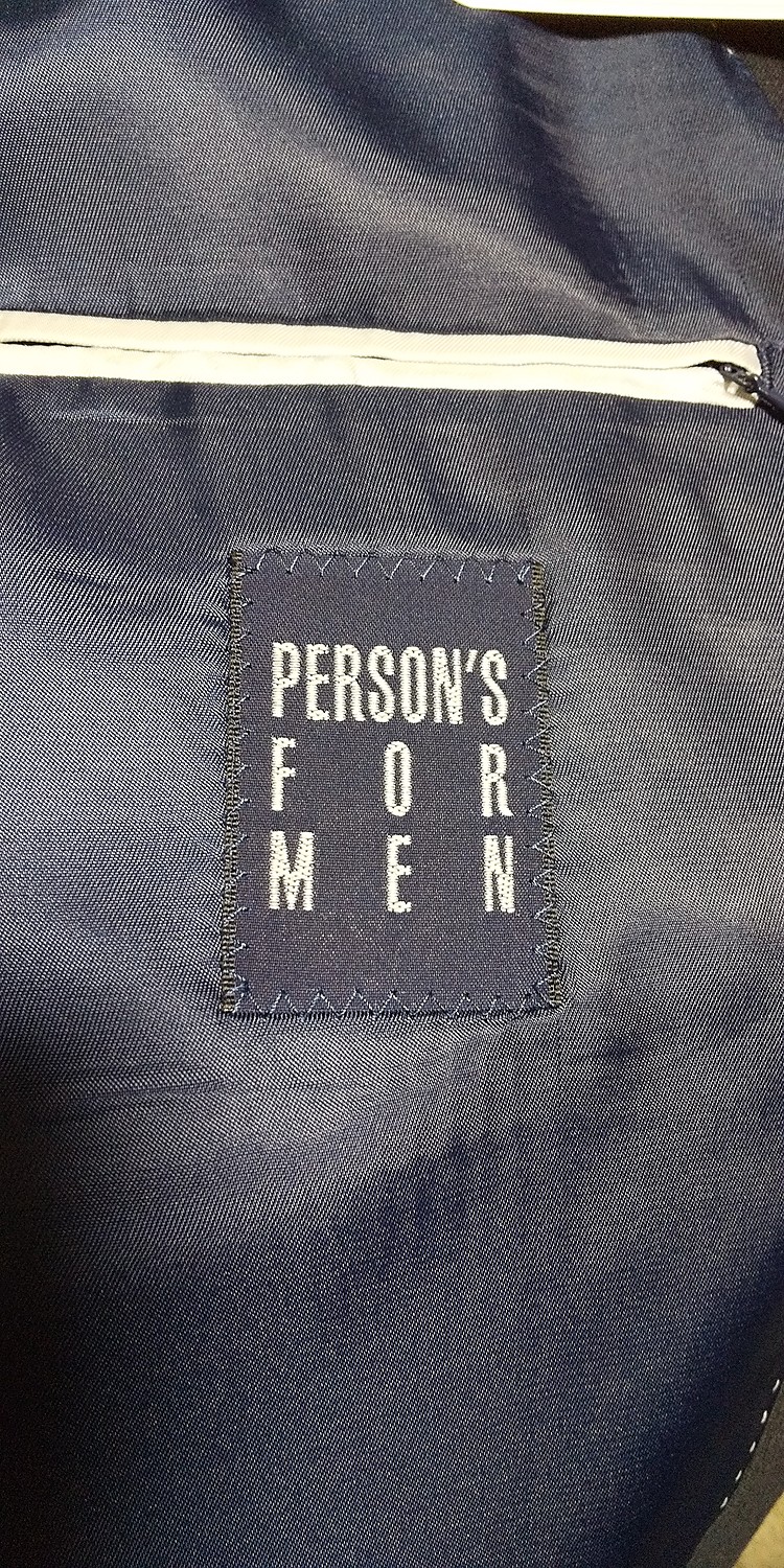 楽天市場 スーパーセール限定クーポン配布 P2倍 洋服の青山 ネーム入れ 刺繍 メンズ スーツ ジャケット 漢字 アルファベット イニシャル 名入れ メンズスーツ メンズフォーマル メンズジャケット ネーム刺繍 メンズ ビジネスジャケット 洋服の青山plus 未購入を