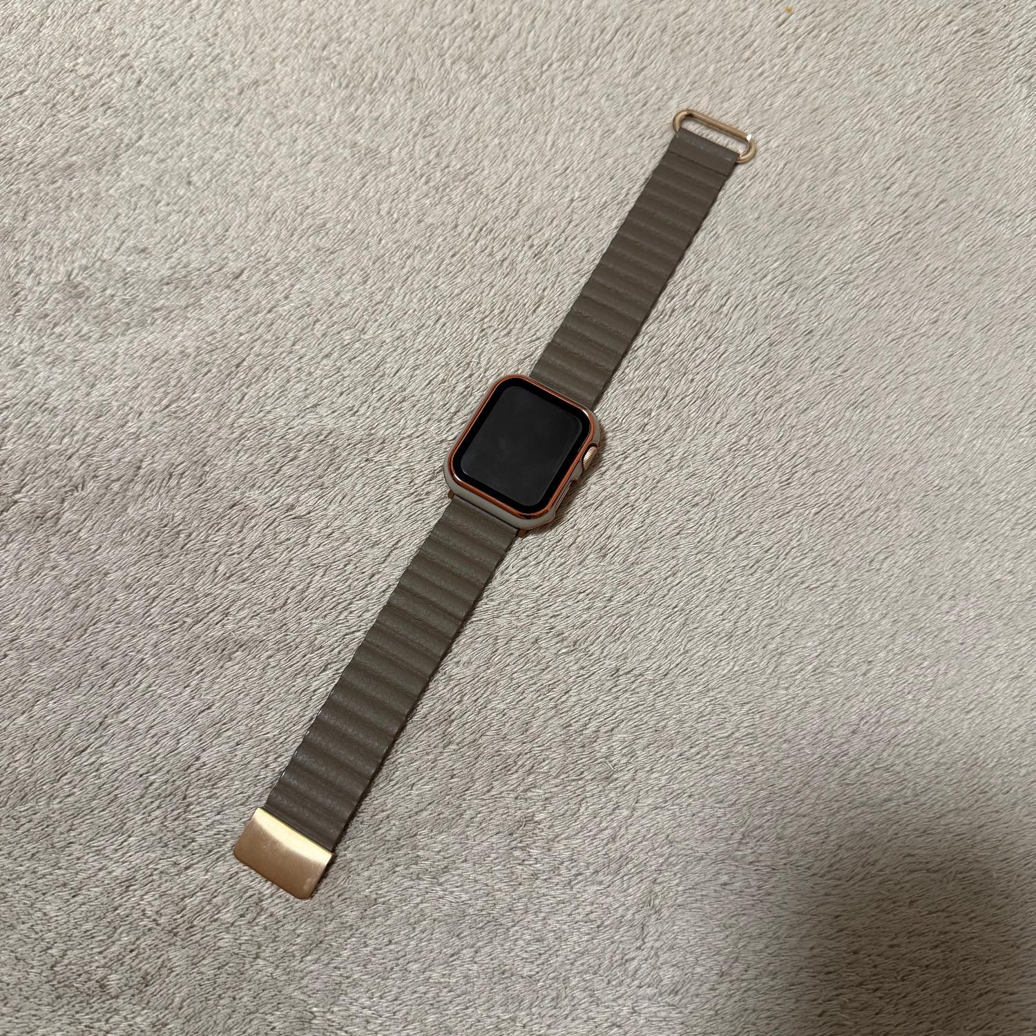 アップルウォッチ バンド マグネット apple watch レザーバンド おしゃれ ベルト レディース メンズ 女性  アップルウォッチバンド マグネットバンド レザーバンド レビュー画像7