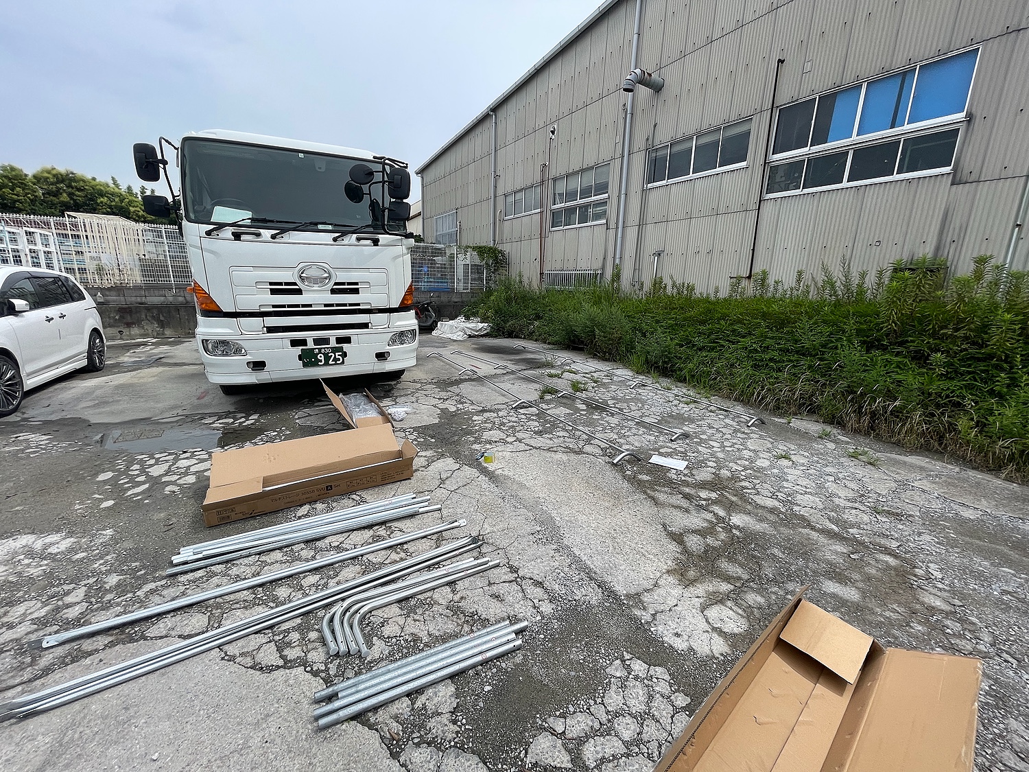 楽天市場】マルチストレージ 3055B (SVU生地／前後巻き上げ式) [南栄工業 ナンエイ パイプ車庫 パイプ倉庫](ミナトワークス) |  みんなのレビュー・口コミ