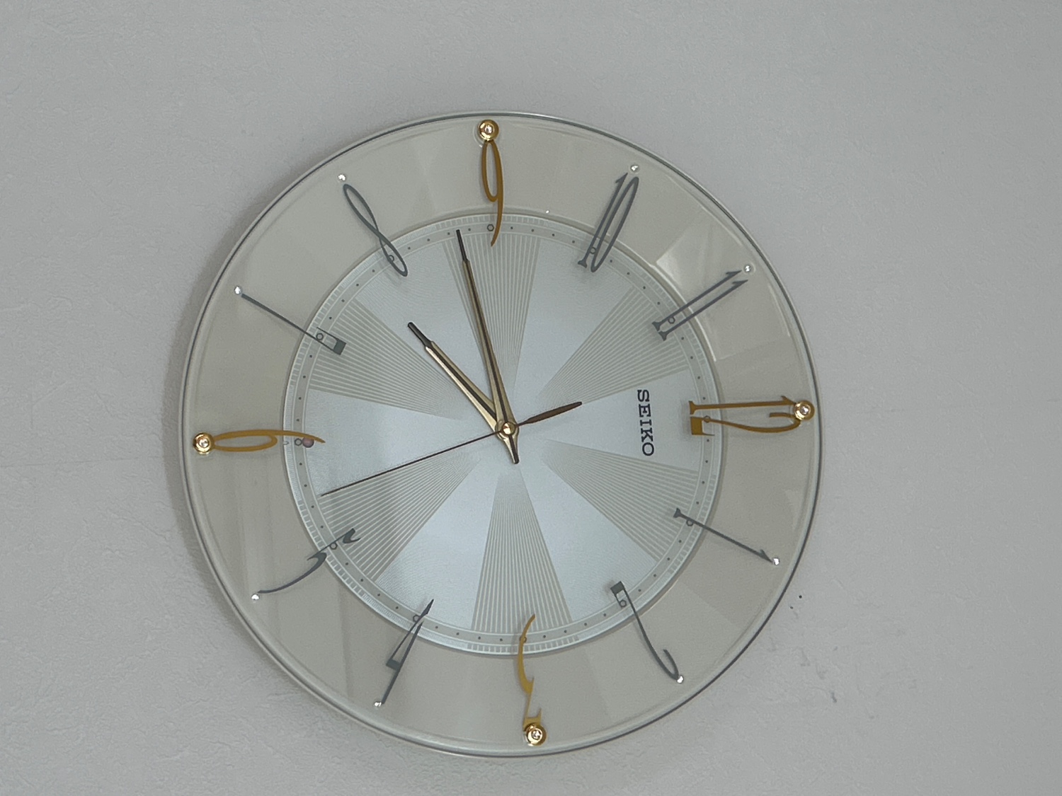 【新品未使用】SEIKO 電波クロック 掛時計　KX214C kaden-sakura_kx214c