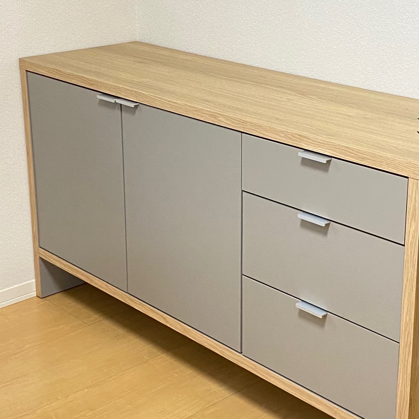 楽天市場】taupe サイドボード 150サイズ 収納棚 アイカ工業