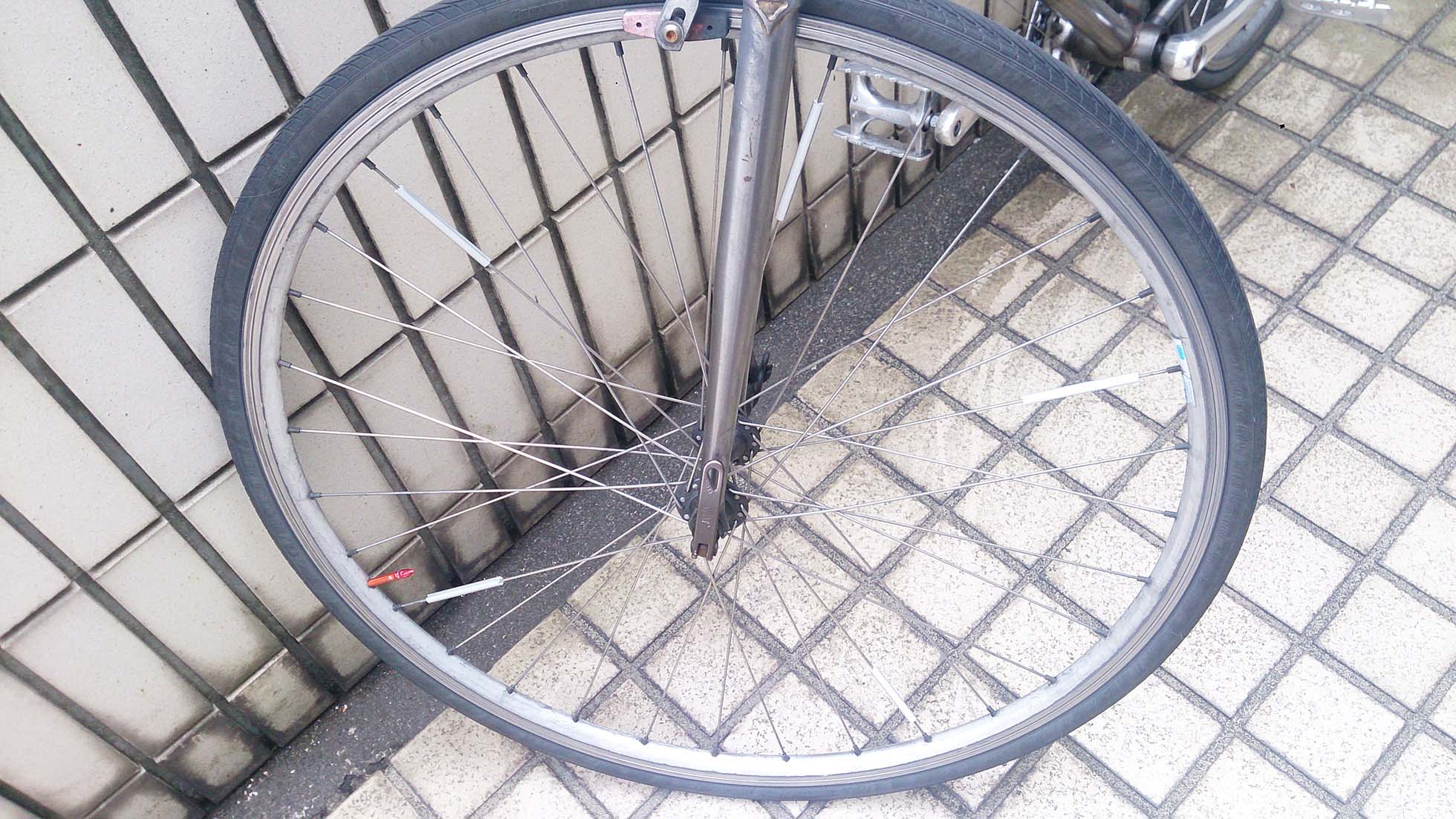 自転車スポーク用全方位反射