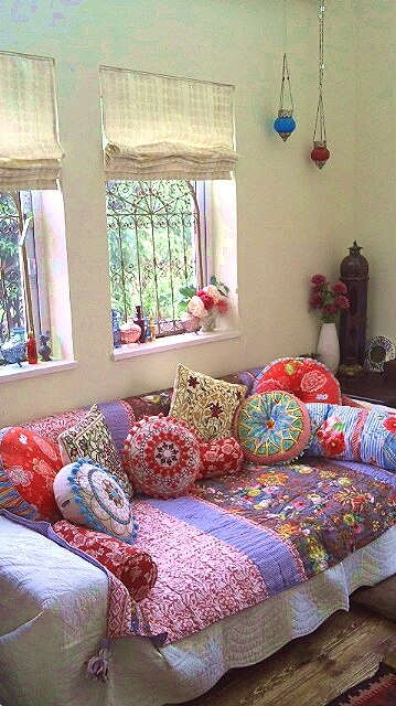 チュ子の編み物❣️マルチブランケットカバー！大人可愛いロマンティックカラー 一点物］かぎ編み ブランケット マルチカバー ひざ掛け モチーフ