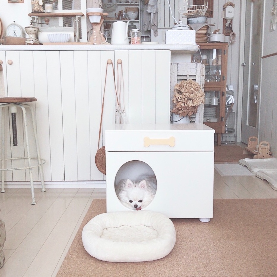 冷暖房 室内用ペットハウス SDK工房 オアシス 横置き型 - 犬用品