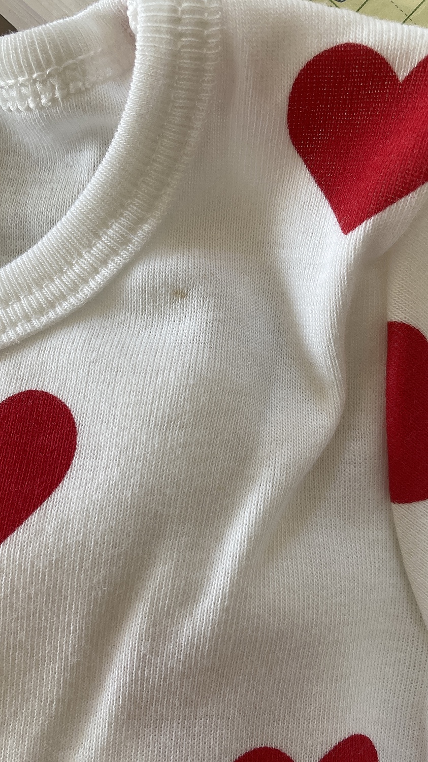 PETIT BATEAU｜ハートプリント長袖パジャマ | Rakuten Fashion