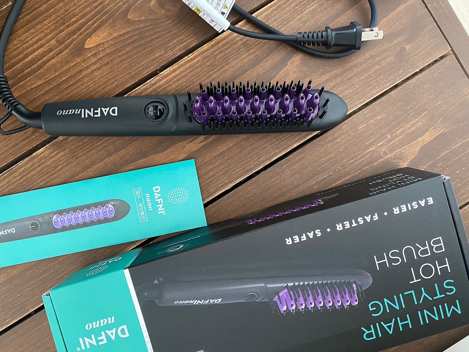 ヤーマン ブラシ型ヘアアイロン ダフニナノ ダフニ nano 3個セット